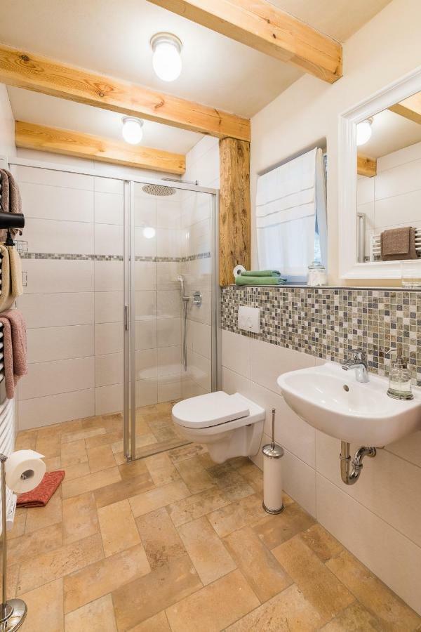 Adelinenhof - Ferienapartments, Fasten, Wellness & Gesundheit Бург Екстер'єр фото